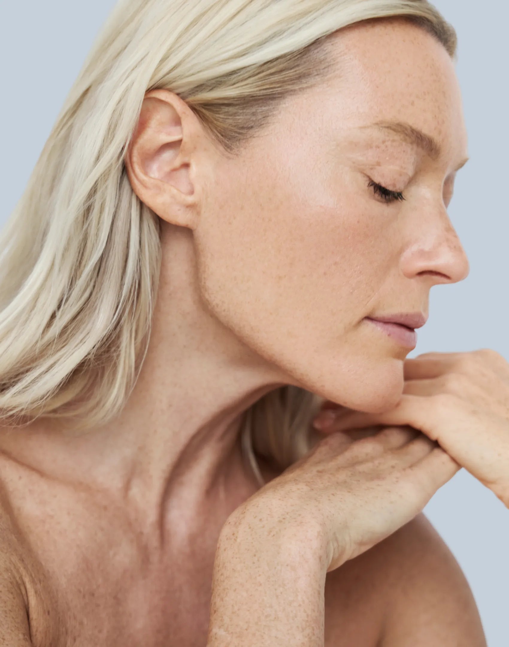 Gel Cleanser Model Portrait Shot