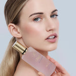 Young Model posing with Z-Bigatti Silk Toner product